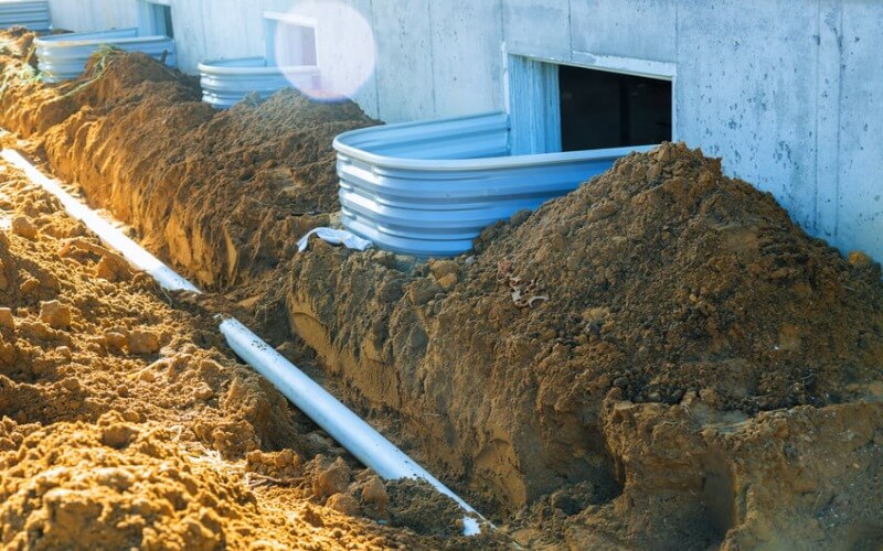 Buried Downspout Services in Alexandria, VA